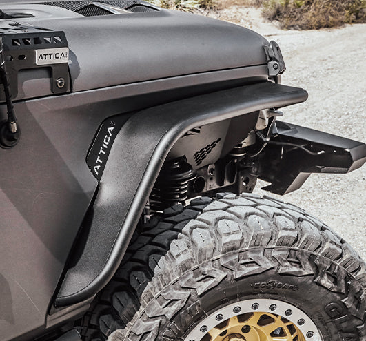 2018-2023 Jeep Wrangler JL Terra Series Front Fender Flares